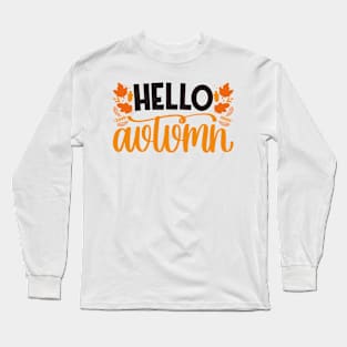 hello autumn Long Sleeve T-Shirt